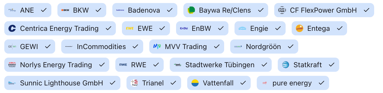 Vermarkterauswahl